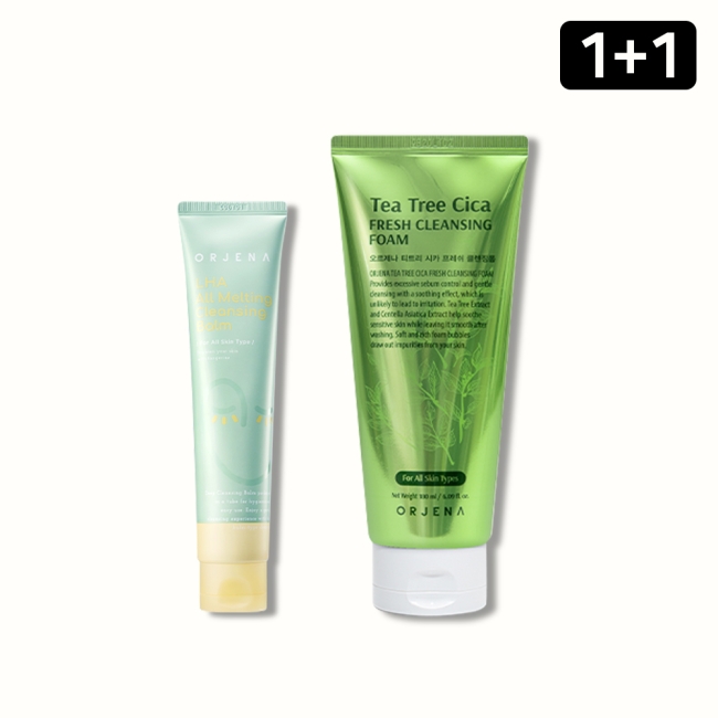 [1+1 행사] 오르제나 라하 올 멜팅 클렌징밤 + 오르제나 티트리 시카 프레쉬 클렌징폼