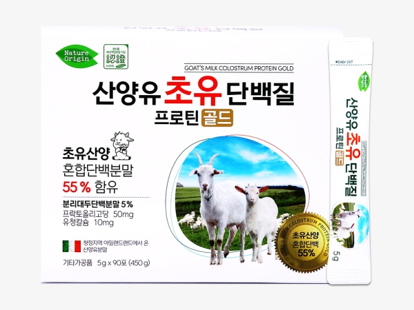 산양유 초유 단백질 프로틴 골드