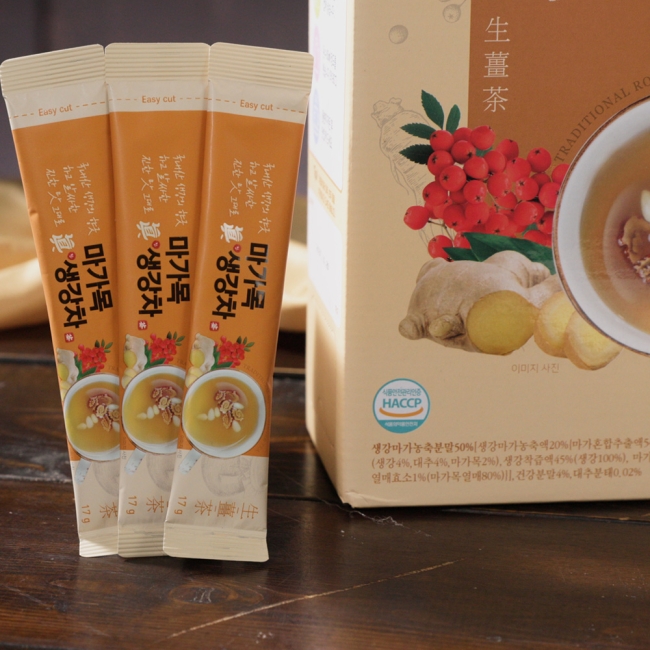 마가목 진 생강차 850g (17g X 50 스틱) + 체험분 3포 (17g x 3 스틱)