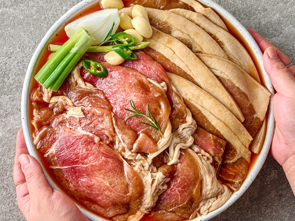 제주 흑돼지 왕구이 1kg