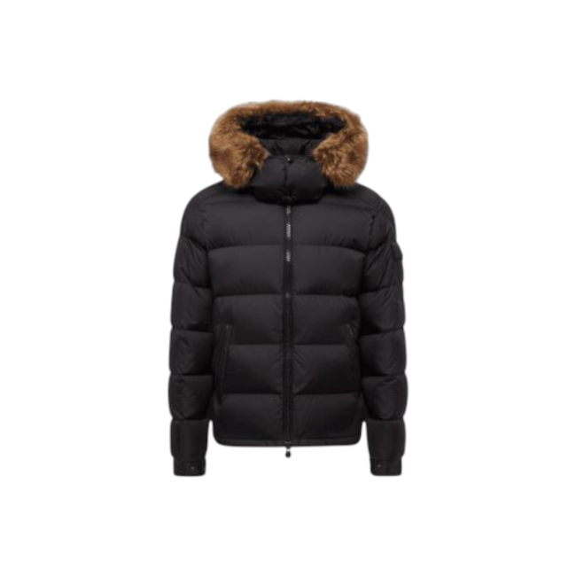 몽클레르 마야프 후드 쇼트 다운 자켓 블랙 25FW K20911A002705968E999