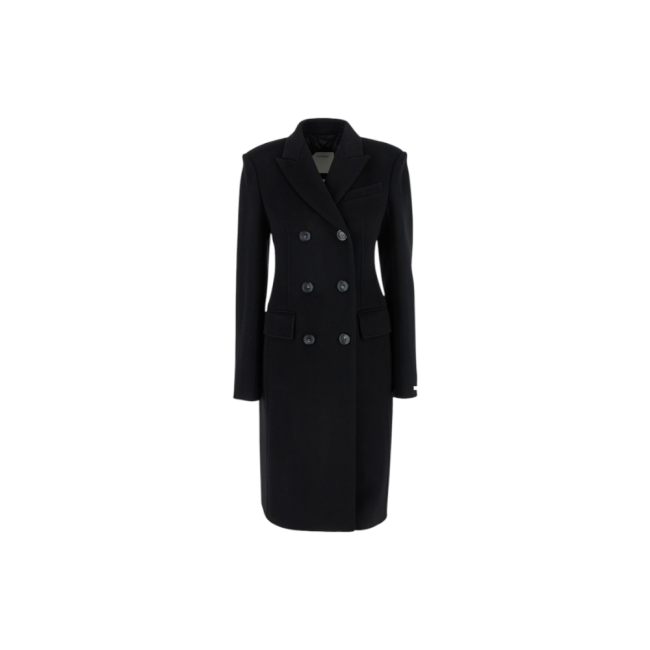 막스마라 스포트막스 여성 MORGANA 울 더블 코트 블랙 2422016041600013