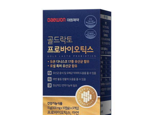 대원제약 골드락토 프로바이오틱스 (500mg x 30캡슐)