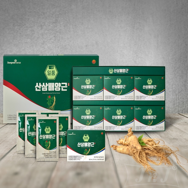 [동원천지인] 일품 산삼배양근 70ml*30포_쇼핑백 증정