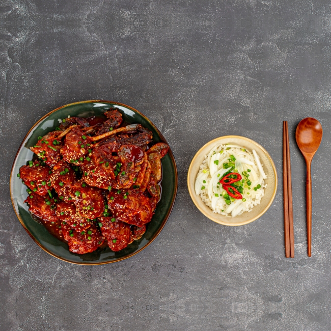 국내산 연평도 양념게장/500g (3~4미)