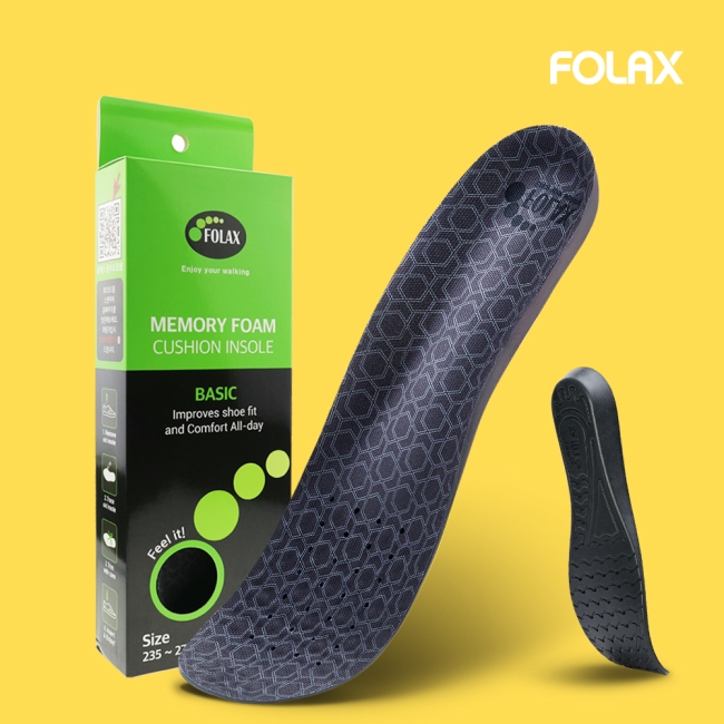 하이볼륨 슬림 베이직/기능성 쿠션 아킬레스건염 무지외반증 평발 메모리폼 아치 교정 신발 깔창