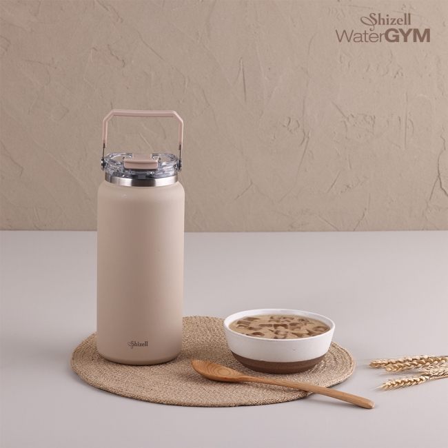 쉬젤 워터짐 점보텀블러_라이트쵸코 1650ml