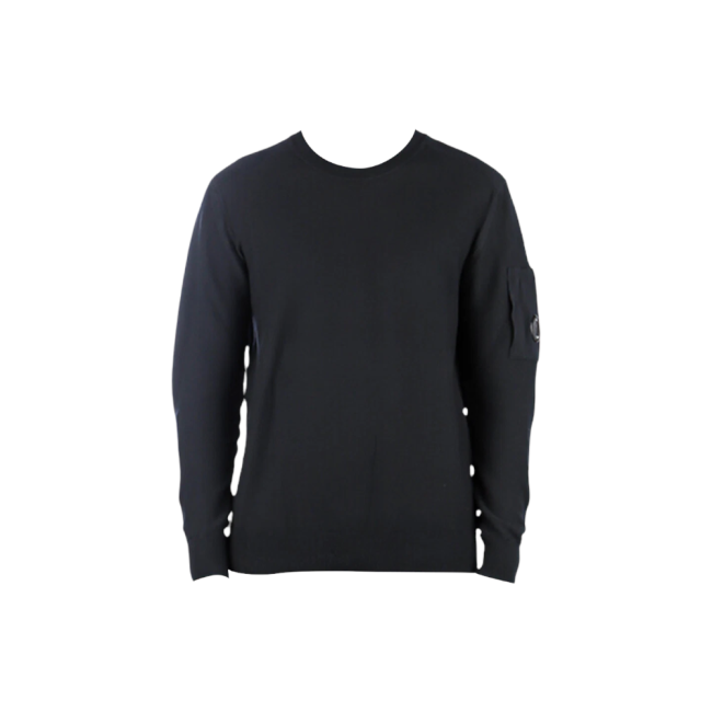 C.P. 컴퍼니 롱슬리브 니트 토탈 이클립스 블루 23SS 14CMKN237A004037A888