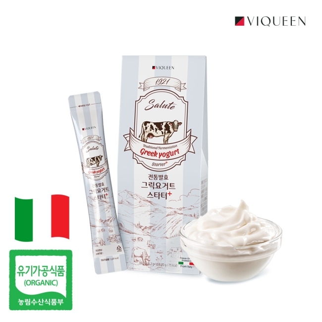 (백화점판매상품) [바이퀸] 1921살루트 그릭요거트 스타터+ 2gx10포_(10박스)