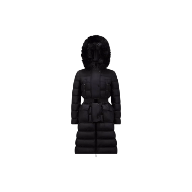 몽클레르 여성 클로에 롱 다운 자켓 블랙 24FW J20931C000235968E999