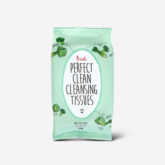 (롯데면세점판매상품) [프레티] 퍼펙트 클린 데일리 클렌징 티슈 30매_(30개)