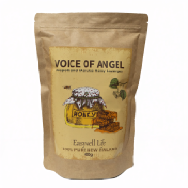 이지웰 라이프 뉴질랜드 프로폴리스 앤 마누카 허니 로랜지 캔디 400g