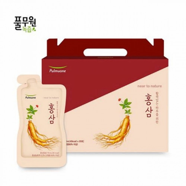 [풀무원녹즙] 니어투네이쳐 홍삼 70ml*20포