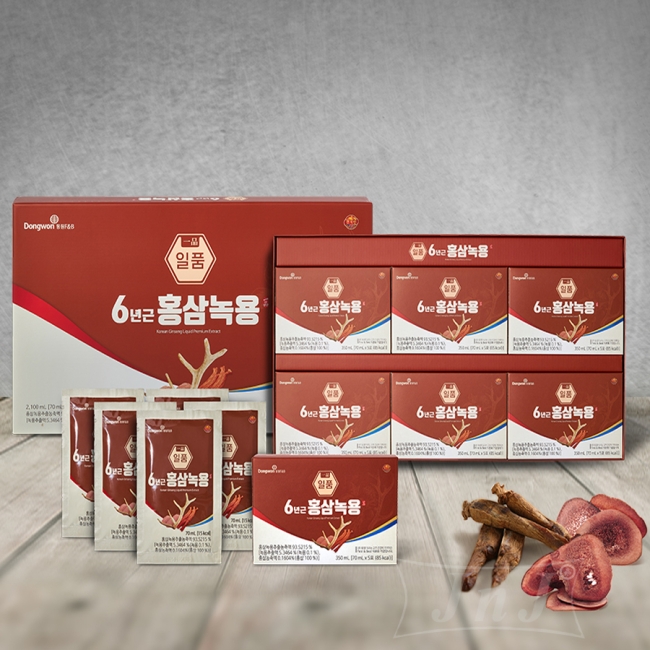[동원천지인] 일품 6년근홍삼녹용 70ml*30포_쇼핑백 증정
