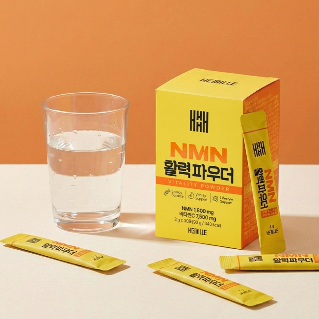 효모 발효 NMN 활력파우더 3g x 30포