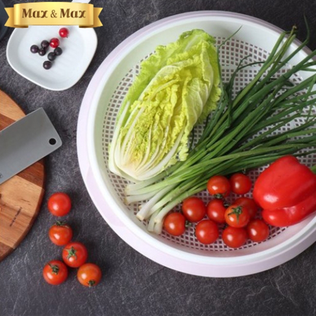 [맥스앤맥스] 다용도 항균 채반/전용기 (블루/핑크)