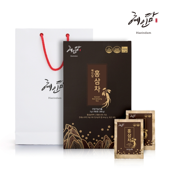 혜인담 홍삼차 3g*100포 + 쇼핑백