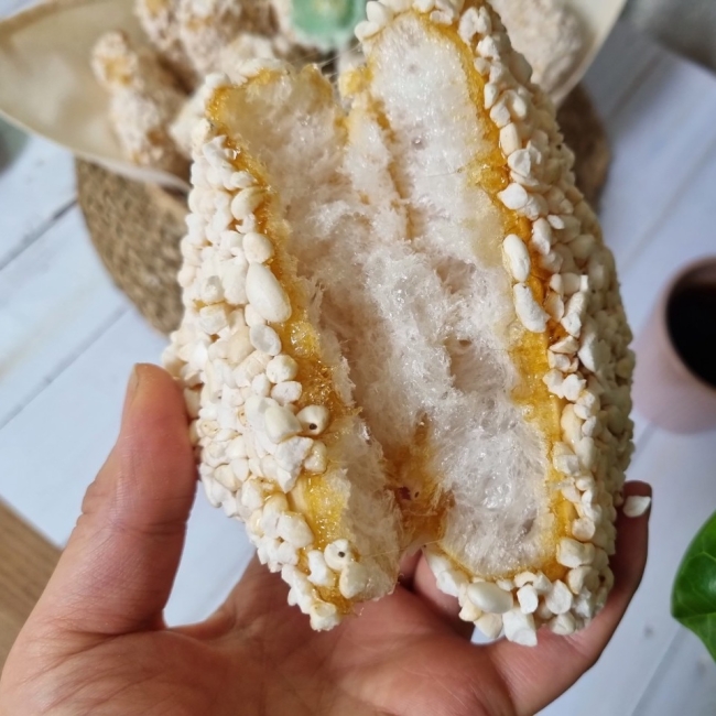 자연발효 달지않은 촉촉한 수제 못난이 한과