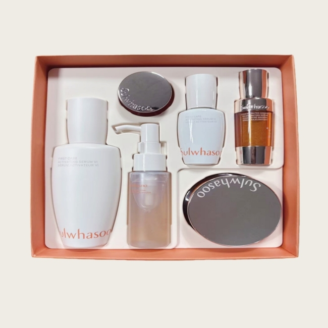 설화수 윤조에센스 6세대 90ml + 자음생크림 리치 50ml 세트