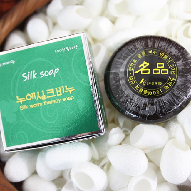 울진농원 실크 명품 비누 100g