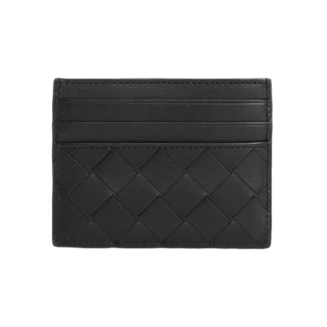 보테가베네타 인트레치아토 카드 지갑 블랙 남성지갑 795612VCPQ38803