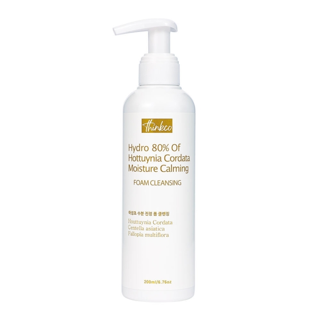 띵코 하이드로 80% 어성초 수분 진정 폼 클렌징 200ml