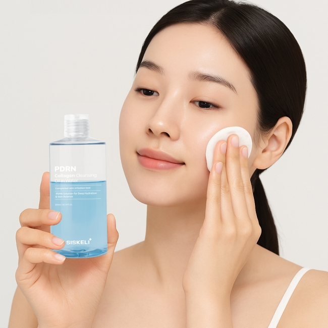 시스켈리 PDRN 콜라겐 클렌징 오일 인 워터 300ml 