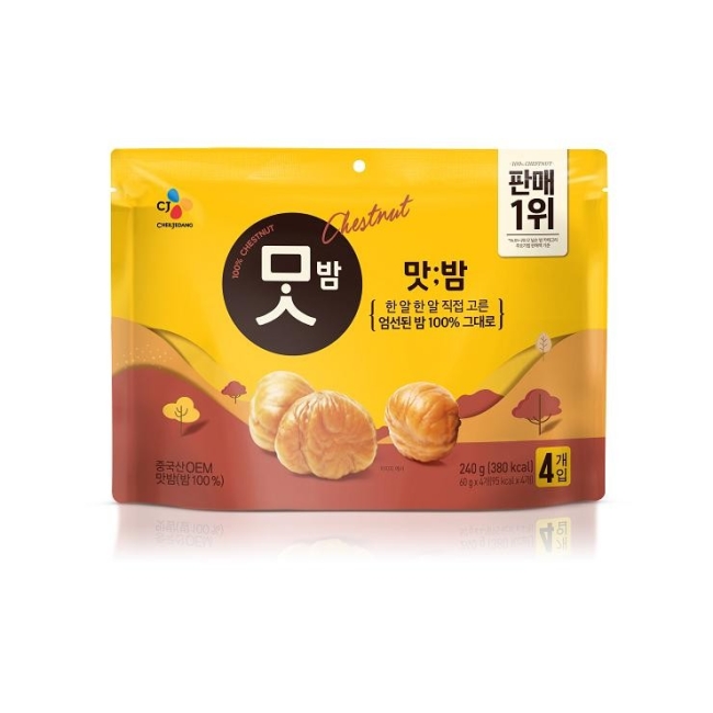 CJ 맛밤 60g x 4입