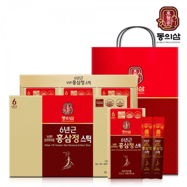 동의삼 6년근 VIP 홍삼정스틱(30포) 10g x 30포