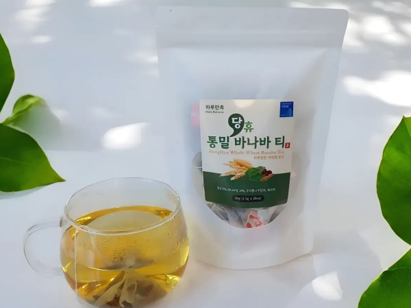 하루만족 당휴 혈당낮추는 통밀바나바티 바나바잎차 통밀차 꾸지뽕 계피 20개입, 1개