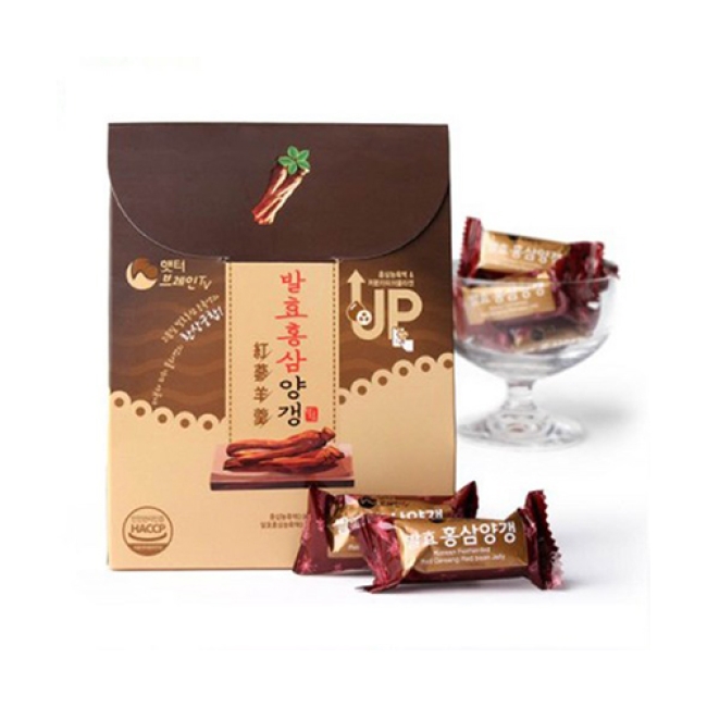[대한홍삼] 발효홍삼양갱 13.5g x 10개입 (10상자)