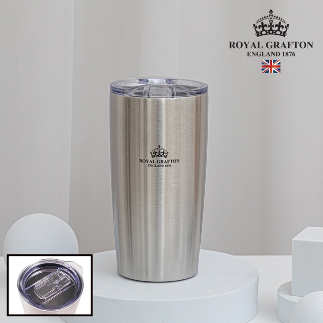 로얄그래프톤 보온보냉텀블러(콜드컵) 600-실버