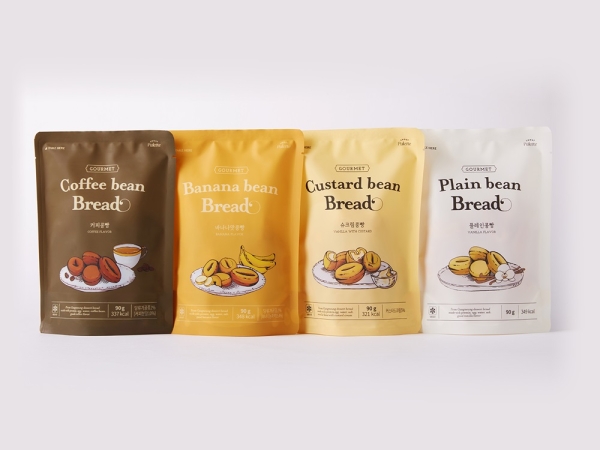 스윗팔렛트 커피콩빵 4가지 맛 90g 4봉