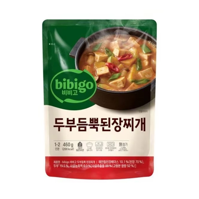 비비고 두부듬뿍 된장찌개 460g