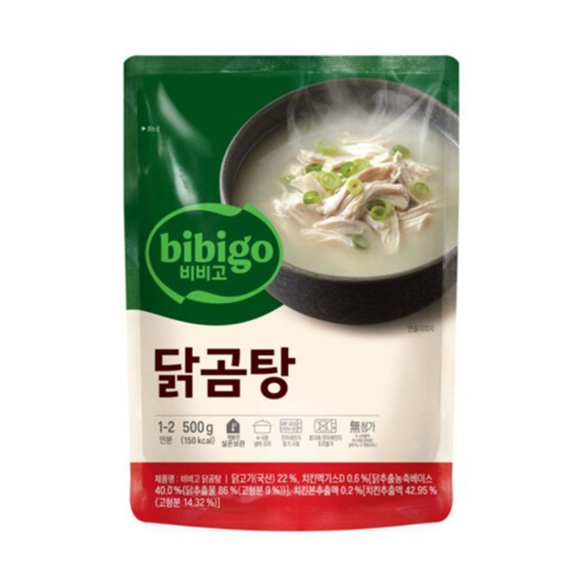 비비고 닭곰탕 500g x 18입