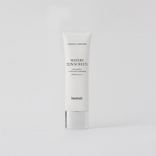 헤이미쉬 모링가 세라마이드 히알루론산 하이드레이팅 워터리 선스크린 SPF50+ PA++++