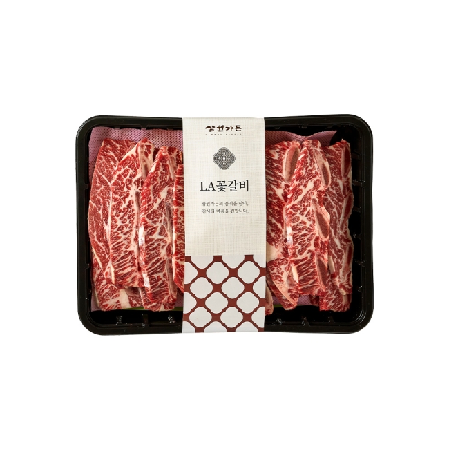 [삼원가든]LA꽃갈비 선물세트 2kg +소스 360g 증정/프라임등급