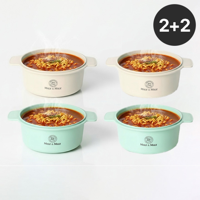 [맥스앤맥스] 전자레인지 라면기 2종/4종 세트