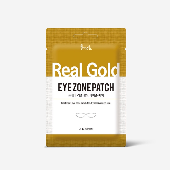 (롯데면세점판매상품) [프레티] 리얼골드 아이존 패치 30시트_(100개)