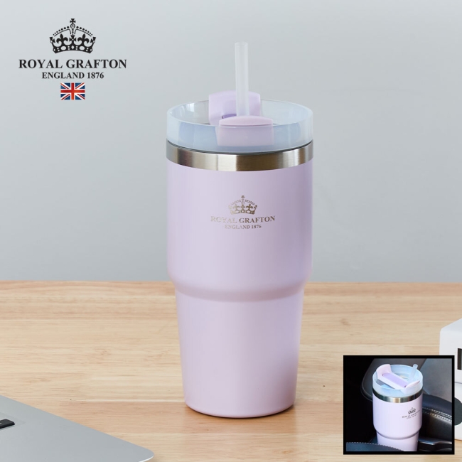 로얄그래프톤 보온보냉텀블러 600-라이트퍼플