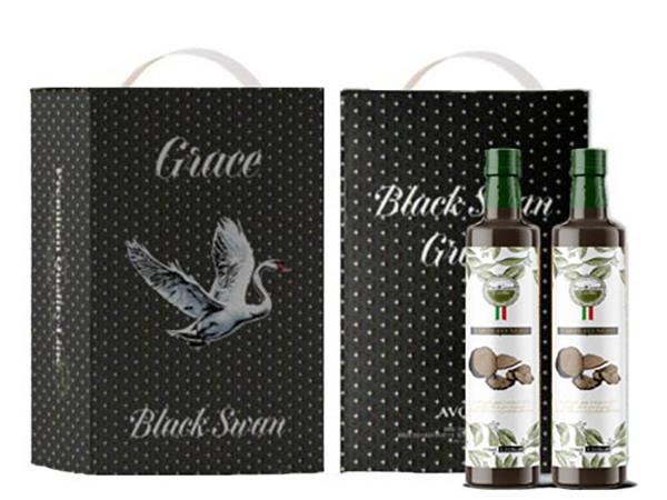 [아보아칸] 오일선물세트 블랙스완(트러플250ML*2EA)+손잡이박스