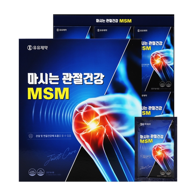 [D]유유제약 마시는 관절건강 MSM 30포