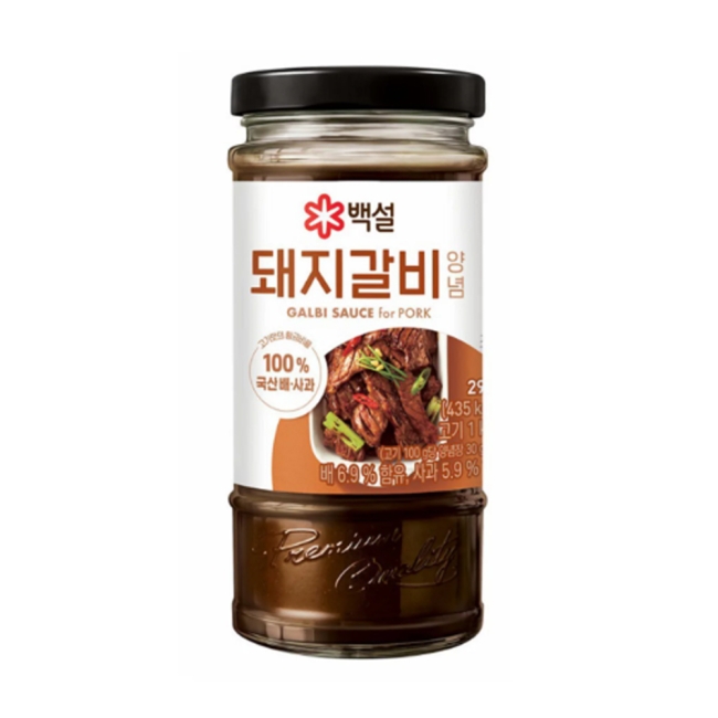 CJ 백설 돼지갈비양념 290g