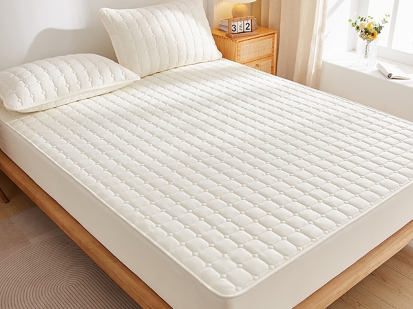 [베오라] 스퀘어 퀄팅 방수 침대커버 Q