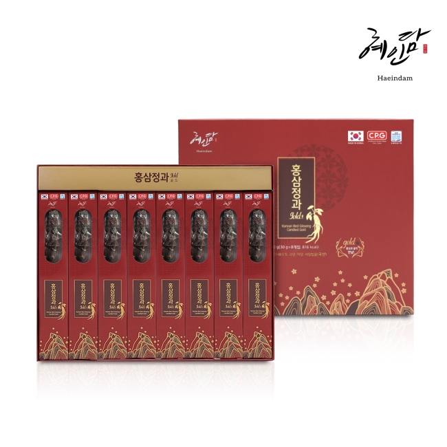 [혜인담] 홍삼정과 골드 30g*8개