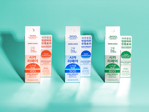 [엔젤루카] 시카리페어 스피큘 앰플  5세트  옵션 100/300/600 