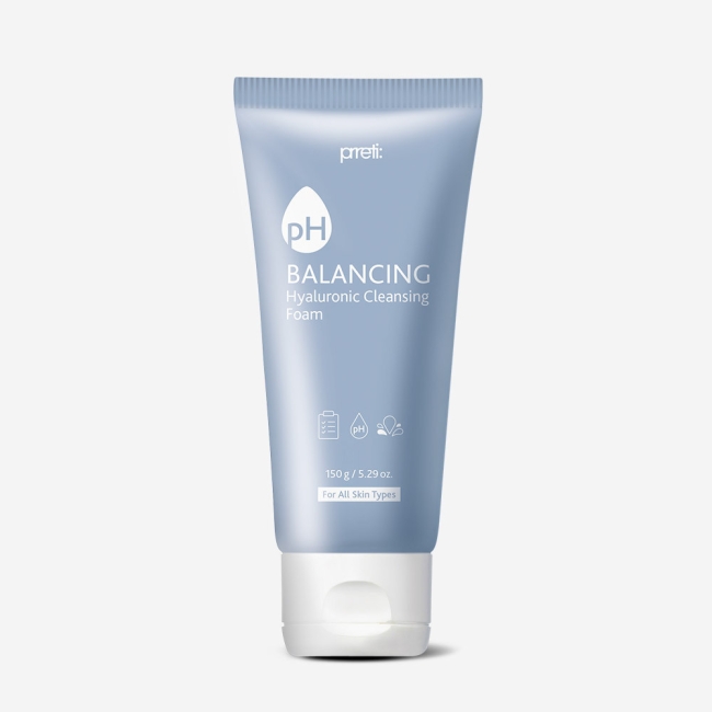 (롯데면세점판매상품) [프레티] 약산성 히알루로닉 클렌징 폼 150ml_(50개)