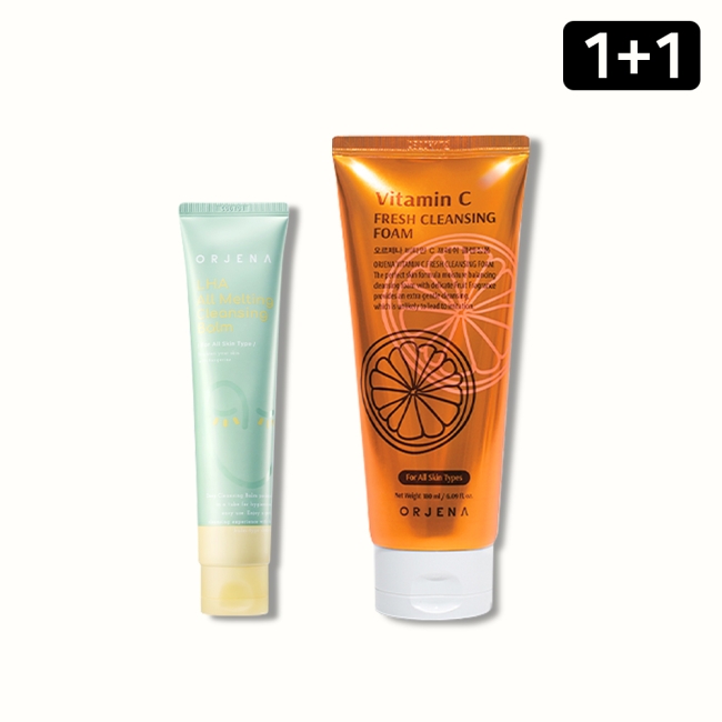 [1+1 행사] 오르제나 라하 올 멜팅 클렌징밤 + 오르제나 비타민 C 프레쉬 클렌징폼