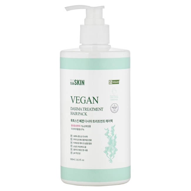 톡톡스킨 비건 다시마 트리트먼트 500ml
