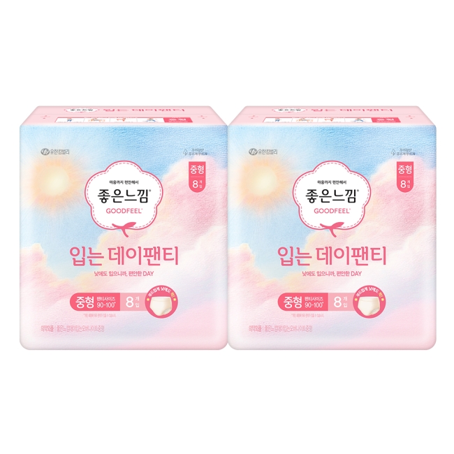 좋은느낌 입는데이팬티 M 8PX2팩